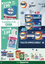 Volantino Gran Risparmio settimana 33 Pagina 14: Rio Casa Mia €1,25, Napisan additivo disinfettante battericida €2,99