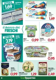 Volantino Gran Risparmio settimana 33 Pagina 4: Gran Terre Parmareggio Formaggini al Parmigiano Reggiano €1,29