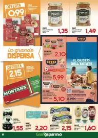 Volantino Gran Risparmio settimana 33 Pagina 8: Ponti insalata per riso senza olio €1,35