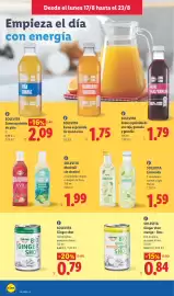 Catálogo Lidl semana 34 Página 14: Solevita ginger shot mango - lima €0,84, Solevita ginger shot €0,79