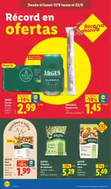 Catálogo Lidl semana 34 Página 20: Alesto mix frutos secos €5,49, Alesto pistachos de california €5,29