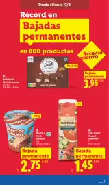 Catálogo Lidl semana 34 Página 25: Chef Select Gazpacho tradicional €1,45, Gelatelli helado americano €2,75