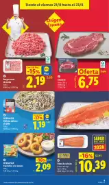 Catálogo Lidl semana 34 Página 33: Ocean Sea caprichos a la romana €2,09, Ocean Sea Delicias del mar al ajillo €1,19