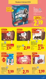 Catálogo Lidl semana 34 Página 37: Gelatelli helado de leche €1,99, Gelatelli mini conos €2,75