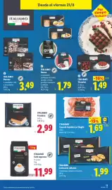 Catálogo Lidl semana 34 Página 41: Italiamo croissants rellenos €1,99, Italiamo coca de hojaldre le sfoglie €1,69