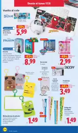 Catálogo Lidl | Bazar Página 12: Bolígrafos borrables €1,49, Minicuadernos de peluche €1,49