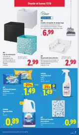Catálogo Lidl | Bazar Página 19: W5 toallitas de limpieza multiusos €1,49, W5 organizador para armarios €2,99