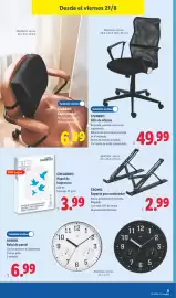 Catálogo Lidl | Bazar Página 21: Tronic soporte para ordenador €2,99, Auriol reloj de pared €6,99