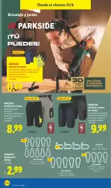 Catálogo Lidl | Bazar Página 26: Parkside pantalón de trabajo €8,99, Parkside pantalón vaquero de trabajo €9,99