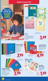 Catálogo Lidl | Bazar Página 6: Clairefontaine cuaderno con funda €3,99, Crelando bloc de dibujo €1,49