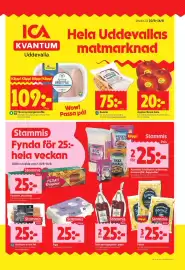 ICA Supermarket reklamblad vecka 33 Sida 1