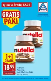 ALDI gazetka Strona 3: Krem do smarowania Nutella €18,99
