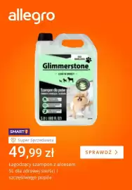 Allegro gazetka tydzień 33 Strona 1: Szampon dla psów Glimmerstone łagodzący z aloesem €49,99