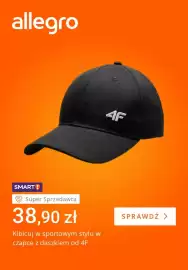 Allegro gazetka tydzień 33 Strona 3: Czapka z daszkiem 4F €38,90