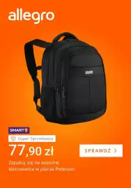 Allegro gazetka tydzień 33 Strona 4: Plecak Peterson €77,90