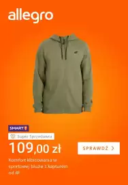 Allegro gazetka tydzień 33 Strona 5: Sportowa bluza z kapturem 4F €109,00