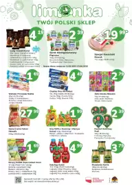 Limonka gazetka Strona 1: Ketchup Kotlin łagodny bez dodatku cukru €4,99, Musztarda Kamis delikatesowa €3,79