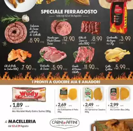 Volantino Carni e Affini Supermercati Pagina 2: Aia Spinacina Classica €2,49, Aia Sottillissime di Pollo €2,69