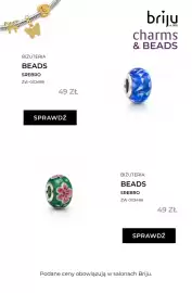 Briju gazetka Strona 2: Biżuteria beads srebrna Briju ZW-002486 €49,00, Biżuteria beads srebrna Briju ZW-002488 €49,00