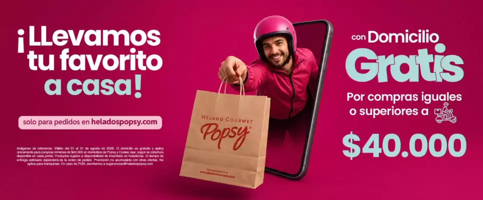 Popsy (válido hasta 2-09)