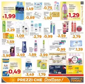Volantino Tocal Pagina 11: Tappetini MR PONGO €1,79, Spazzolino Piave Plaque Control €0,99