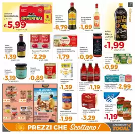 Volantino Tocal Pagina 7: Polpa di Pomodoro GranCubetti Valfrutta €1,79, Passata di Pomodoro Garofalo €0,99