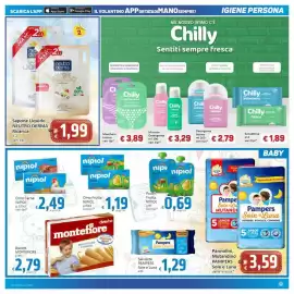 Volantino Paghi Poco Pagina 21: Sapone Liquido Neutro Derma €1,99, Omo Carne NIPIOL €2,49