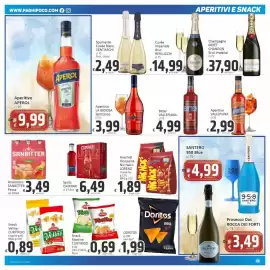 Volantino Paghi Poco Pagina 3: Snack Risatine Curtiriso €0,69, Aperitivo Aperol €9,99