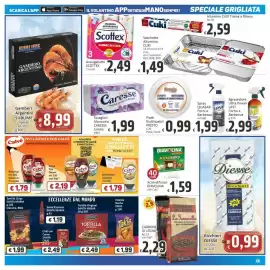 Volantino Paghi Poco Pagina 9: Asciugatutto Scottex €2,49, Tovaglioli Monovelo CARESSE Jumbo €1,99