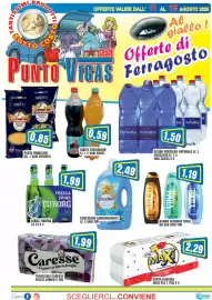 Volantino Punto Vigas Pagina 1: Bagno schiuma Vidal €1,19, Tovaglioli Caresse €1,99