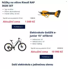 Datart leták Strana 5: Nůžky na větve Riwall RAP 3020i SET • Typ: na větve • Pohon: akumulátorový • Průměr střihu: 30 mm