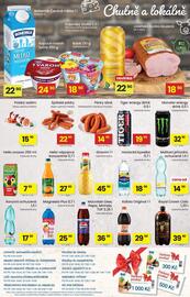 Kubík potraviny leták týden 33 Strana 4: Bohemilk Čerstvé mléko €22,90, Kapucín tvaroh tučný €24,90