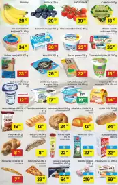 Kubík potraviny leták týden 33 Strana 2: Banány €29,90, Borůvky €29,90