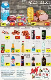 Kubík potraviny leták týden 33 Strana 4: Bohemilk Čerstvé mléko €22,90, Kapucín tvaroh tučný €24,90