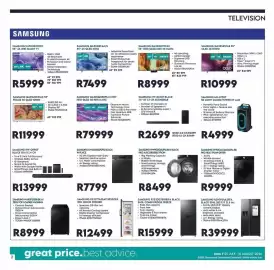Sounds Great catalogue Page 2: Samsung 55" 4K QLED 50HZ €7.499,00, Samsung Black 14 Place €7.799,00