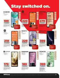 HiFi Corp catalogue Page 3: OPPO A6x €229,00, Redmi A7 €219,00