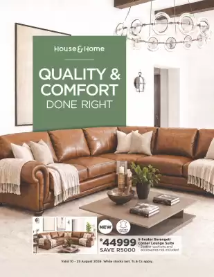 House & Home catalogue (valid until 23-08)
