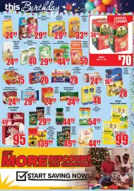 Boxer catalogue Page 5: Cre-Mear Creamer €44,99, SHIBOBO Instant Maize Porridge Assorted €40,00
