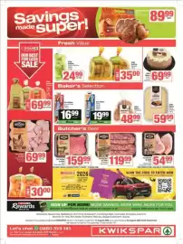 KwikSpar catalogue Page 1: Your Butcher by SPAR Beef Tenderised Steak €159,99