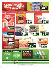 KwikSpar catalogue Page 3: Eskort Shoulder Bacon €32,99, Hot Doggers Assorted €39,99