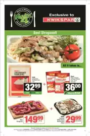 KwikSpar catalogue Page 3: SPAR Long Grain White Parboiled Rice €32,99, Beef Stroganoff €149,99