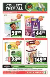 KwikSpar catalogue Page 4: SPAR Woof Dry Dog Food Assorted €149,99, SPAR Toilet Rolls €59,99