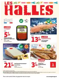 Catalogue Auchan Supermarché page 2: Comté JuraFlore €21,99, Baguette €3,30
