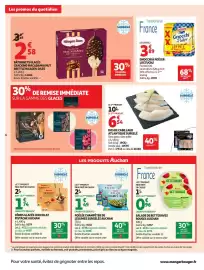 Catalogue Auchan Supermarché page 6: Haagen-Dazs Bâtonnets glacés €2,58, Lustucru Gnocchi à Poêler €3,89