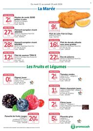 Catalogue Promocash page 2: Promo - citron jaune €2,55, Promo - homard européen vivant 600/800 €28,99