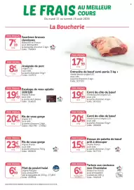 Catalogue Promocash page 1: Promo - araignée de porc €8,49, Promo - saucisses brasses classiques €7,19