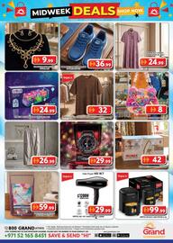 Grand Hyper Market catalogue Page 4: Fragnum-1706 stone necklace €9,99, NBKMFTSS-NBK0588 Mens sports shoes €36,99