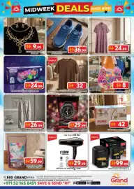 Grand Hyper Market catalogue Page 4: Fragnum-1706 stone necklace €9,99, NBKMFTSS-NBK0588 Mens sports shoes €36,99