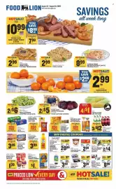 Food Lion weekly ad week 33 Page 1