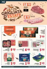 Volantino Deco Supermercati settimana 33 Pagina 6: Carne al Fuoco costine di suino €7,99